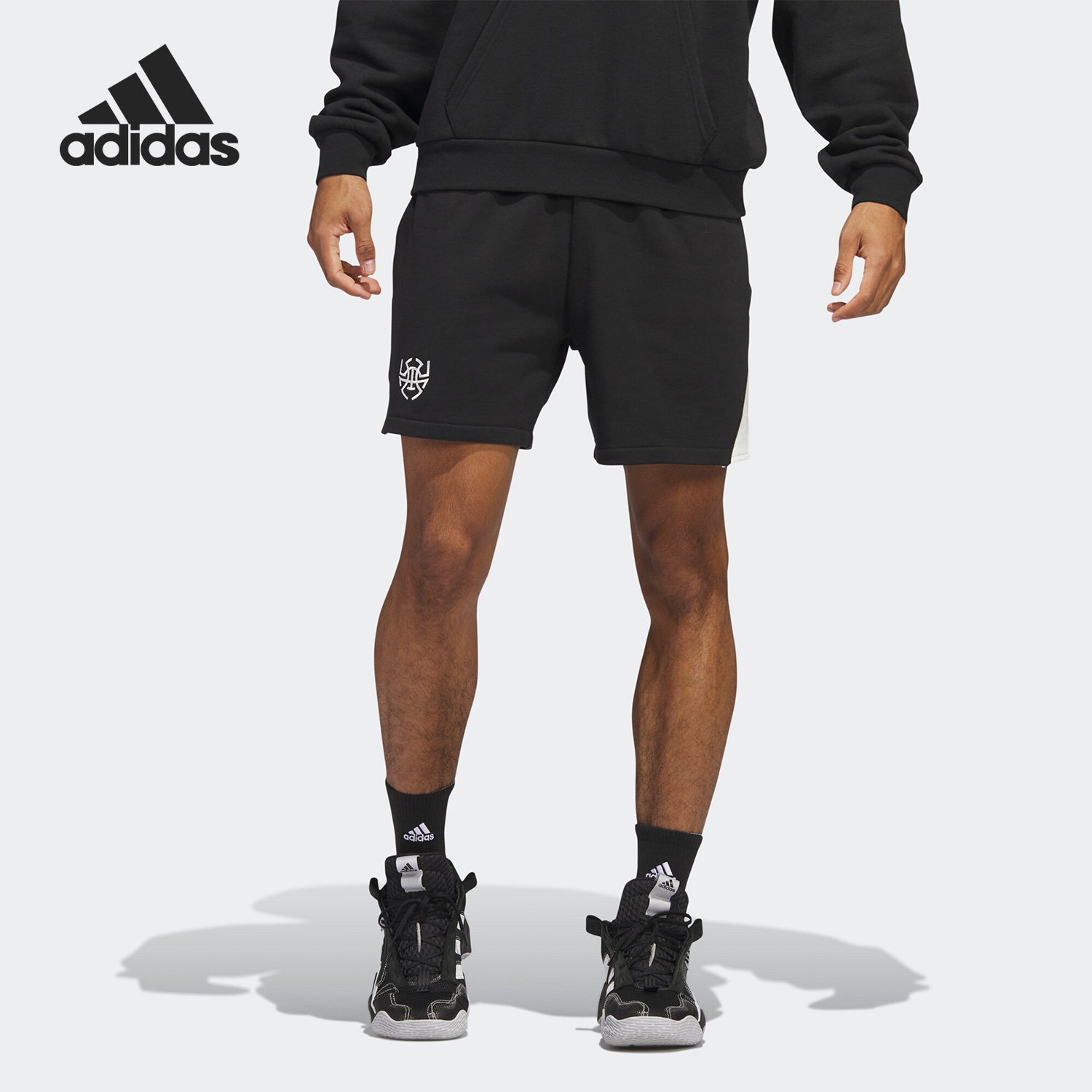 Adidas/阿迪达斯正品 DON SHORT 男子米切尔篮球短裤IB3030