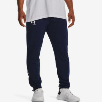 UA/安德玛正品运动男士复古潮流经典休闲健身针织长裤1366203-410