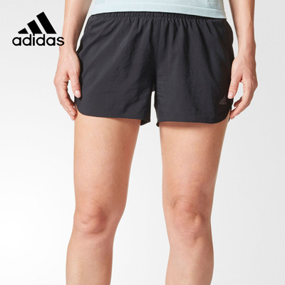 阿迪达斯新款女子跑步运动短裤