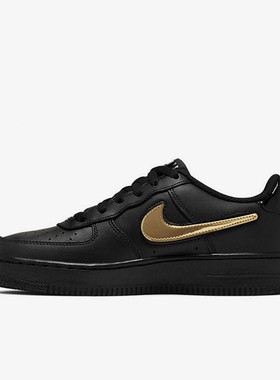 Nike/耐克正品Air Force 1 GS女子大童经典低帮板鞋AR7446-001