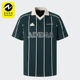 新款 夏季 男士 复古运动短袖 JC5744 Adidas POLO衫 阿迪达斯正品