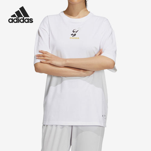 Adidas/阿迪达斯女子运动短袖