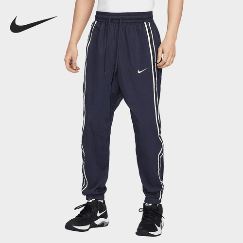 Nike/耐克正品2025新款男士篮球运动梭织束脚长裤IB9969-475