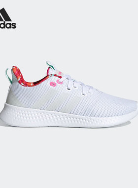 Adidas/阿迪达斯正品白色新品女子PUREMOTION 低帮跑步鞋FZ0364