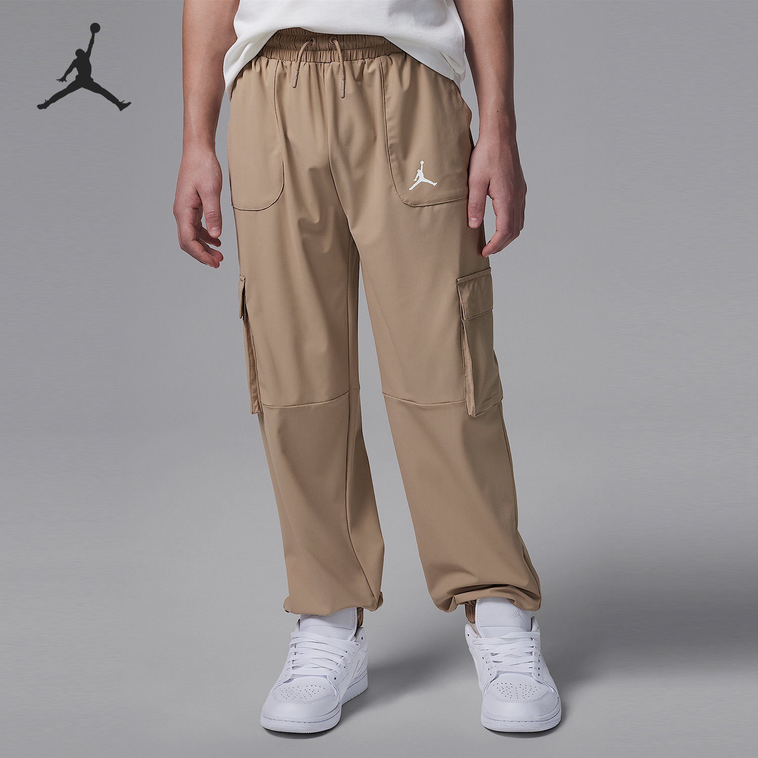Nike/耐克正品JORDAN大童运动宽松耐穿休闲长裤II6433-256