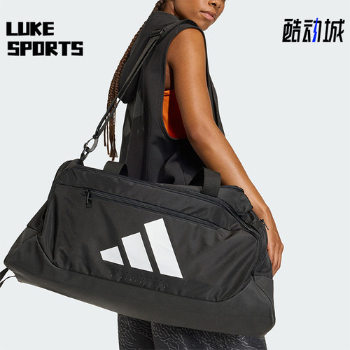 Adidas/阿迪达斯正品2025年男女经典运动收纳大容量挎包JZ0607
