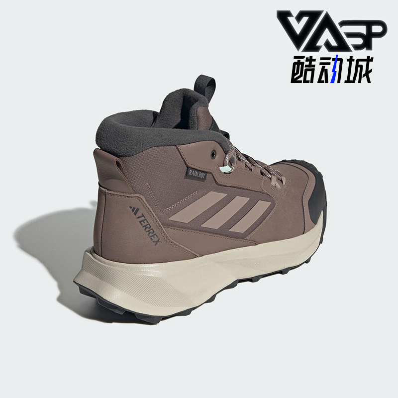 Adidas/阿迪达斯正品2025秋季款男女耐磨户外保暖休闲鞋JR5298