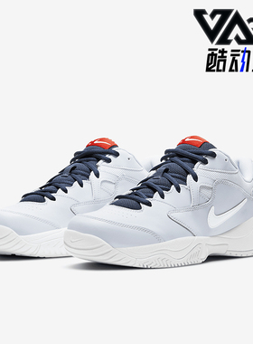 Nike/耐克正品Court Lite 2男士耐磨低帮系带网球鞋AR8836-006