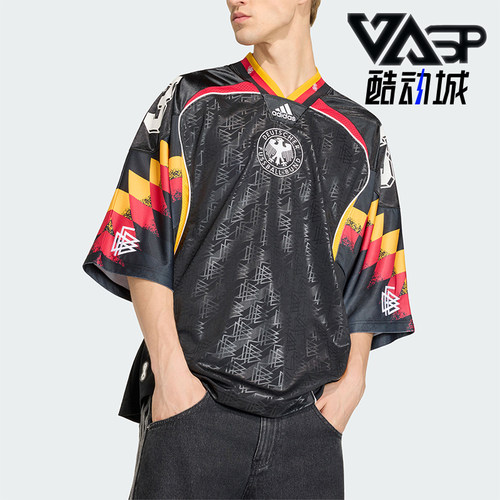 Adidas/阿迪达斯正品三叶草男士运动针织休闲球衣短袖T恤KD5980