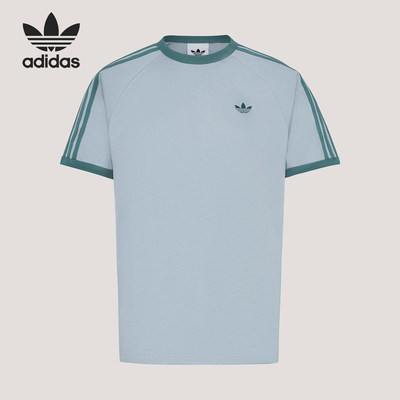 Adidas/阿迪达斯官方正品三叶草3S TEE亲肤运动短袖T恤KG6322