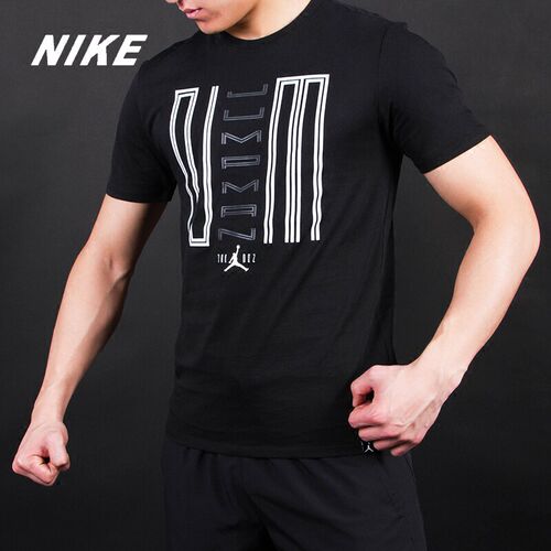 Nike/耐克正品 AIR JORDAN11 AJ乔11夏透气运动休闲短袖T恤844283