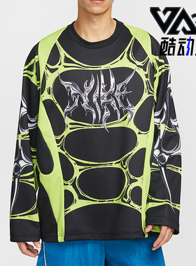 Nike/耐克正品Project F.R.O.G男士印花圆领宽松球衣IF1295-010