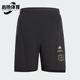 款 2025夏季 男士 梭织经典 KF8847 Adidas 透气训练短裤 阿迪达斯正品
