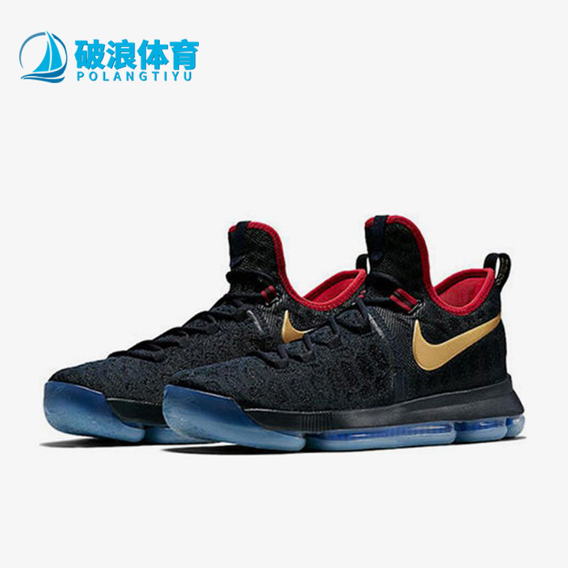 Nike/耐克正品KD 9男士系带透气耐磨实战篮球鞋843396-470