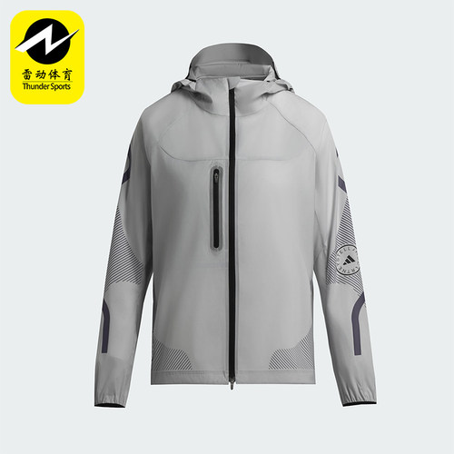 Adidas/阿迪达斯正品RUNNING JACKET女士经典跑步运动外套JW2018