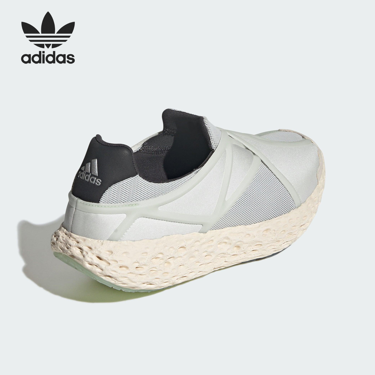 Adidas/阿迪达斯官方正品三叶草男士耐磨休闲一脚蹬运动鞋JR5740
