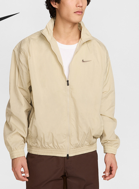 Nike/耐克正品2025秋季款男士立领耐穿刺绣外套HV6918-251