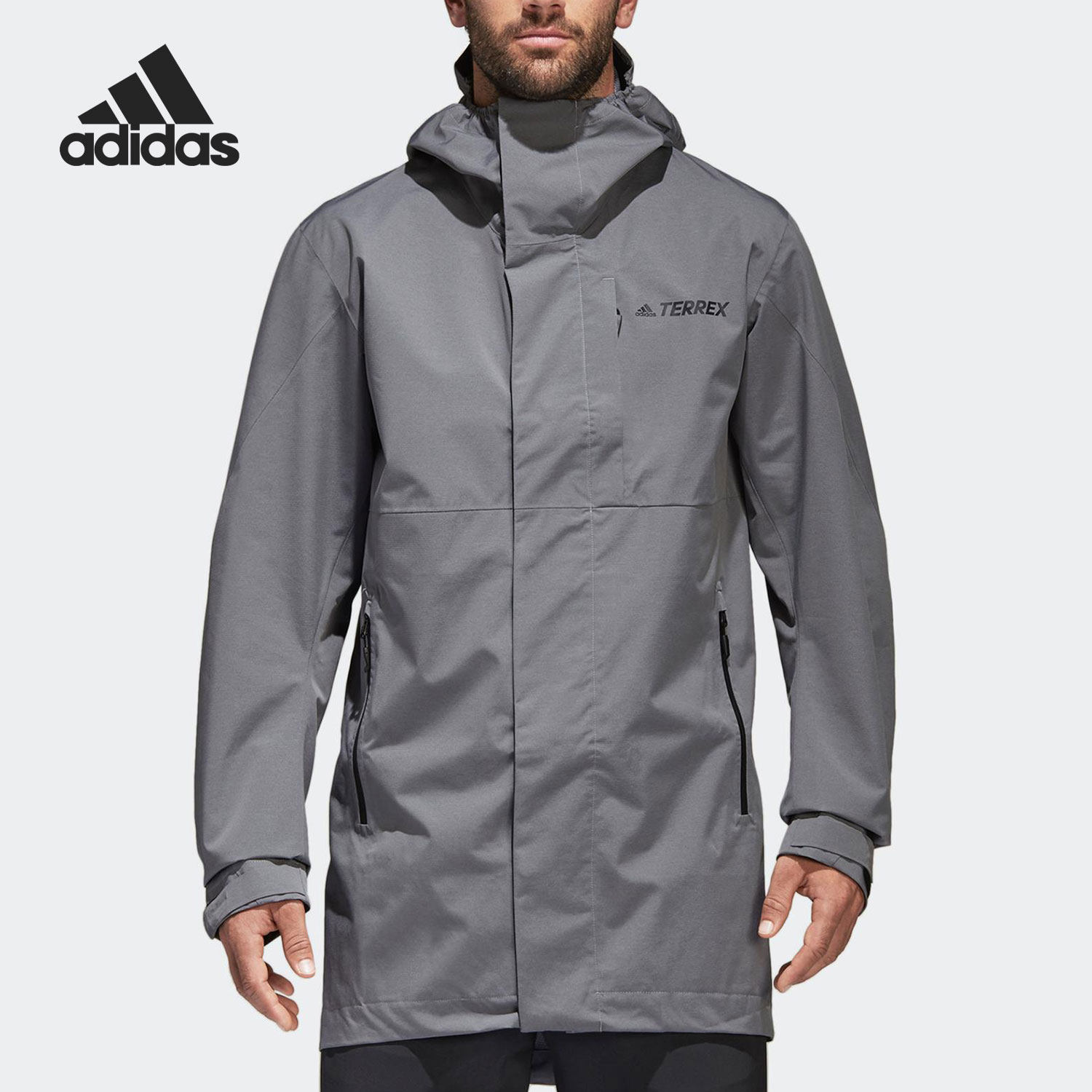 Adidas/阿迪达斯正品2.5L Pluvius Pa 男子户外夹克 CG2497