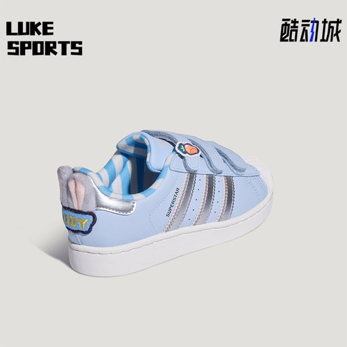 Adidas阿迪达斯正品Superstar II小童贝壳鞋头板鞋LB0388