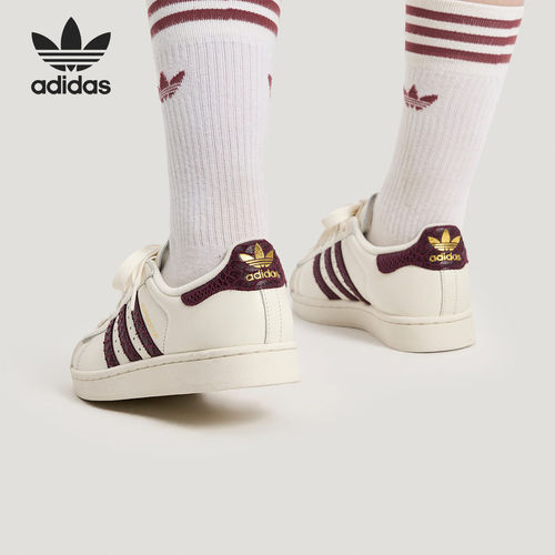 Adidas/阿迪达斯官方正品三叶草女士低帮经典时尚日常板鞋KI3570