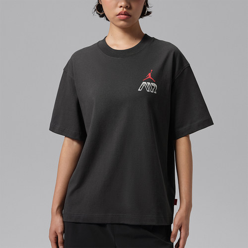 Nike/耐克正品Jordan Air女士圆领套头运动短袖T恤IM7133-045