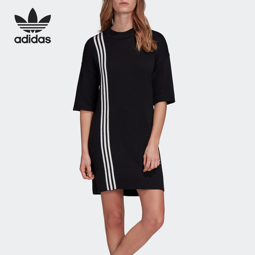 Adidas/阿迪达斯正品当季新款女子SWEAT DRESS 运动裙子FU1748