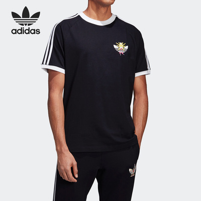 阿迪达斯正品男子短袖T恤