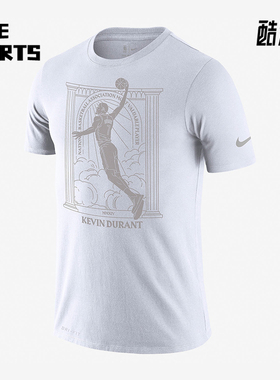 Nike/耐克正品2025男士训练篮球运动印花圆领套头短袖CT3998-100