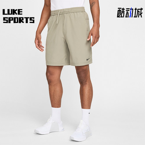 Nike/耐克正品Form Dri-FIT男士简约松紧系带宽松短裤FN2999-320