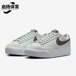 耐克正品 DJ0292 Blazer Platform女士运动厚底鞋 004 Low Nike