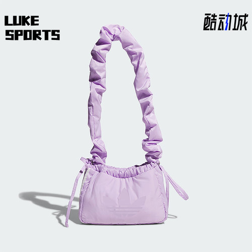 Adidas/阿迪达斯正品三叶草女士时尚经典休闲荷叶边单肩包KF2520