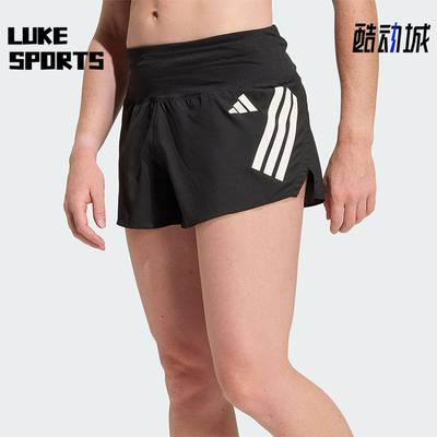 Adidas/阿迪达斯正品女士经典舒适条纹时尚运动短裤KD3875