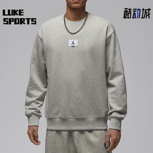 Nike/耐克正品JORDAN男士休闲圆领套头耐穿针织卫衣FV7260-050