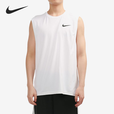 Nike/耐克正品当季新款男子运动透气T恤背心 CZ1185-100