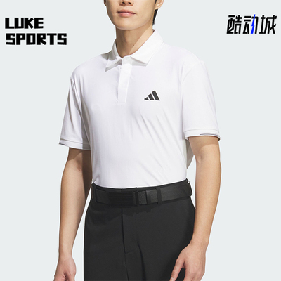 Adidas/阿迪达斯正品2026夏季男士日常时尚透气休闲Polo衫 JZ4314