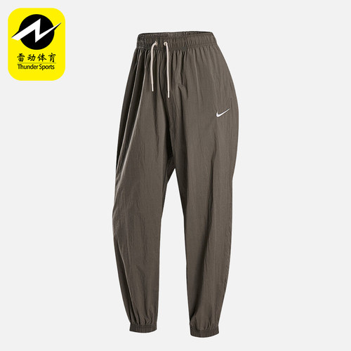 Nike/耐克正品OVERSIZE女士休闲轻薄运动经典梭织长裤IH0827-126