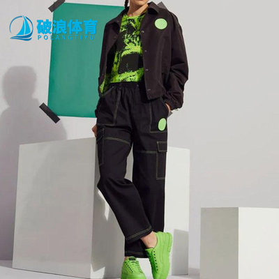 Puma/彪马正品SANTA CRUZ女士直筒工装休闲经典梭织长裤532248-01