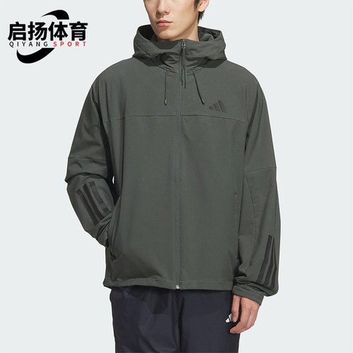 Adidas/阿迪达斯正品V SFT SHELL JK2男女运动加绒户外外套KF5225