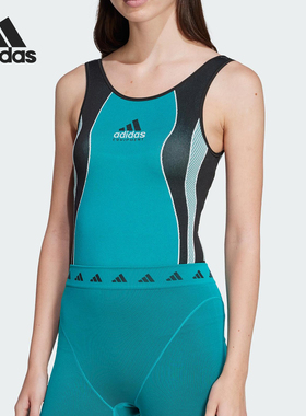 Adidas/阿迪达斯正品EQT BODYSUIT女士运动紧身连体衣JJ0298