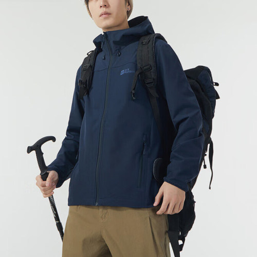 Jack wolfskin/狼爪正品新款男士防风软壳夹克5303664-1010