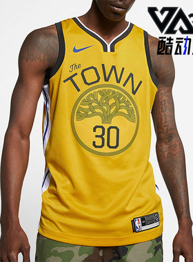 Nike/耐克正品运动男士针织透气运动休闲透气背心球衣 BQ1159-731