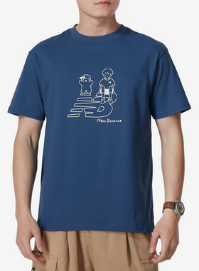 New Balance/NB正品夏季新款男女运动训练短袖T恤AMT42337-NYY