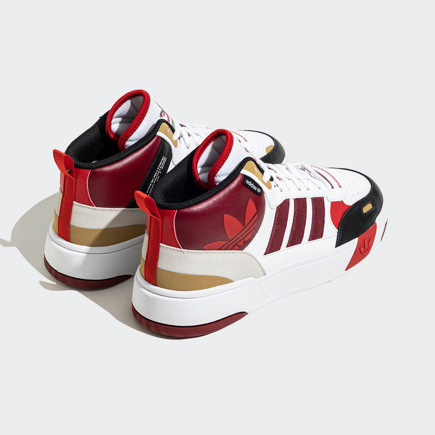 板鞋Adidas/阿迪达斯复古中帮