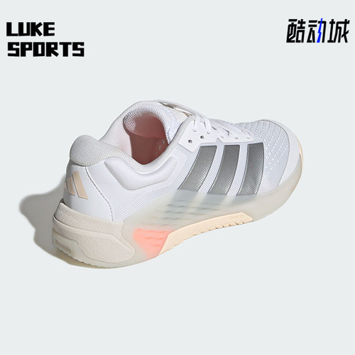 Adidas/阿迪达斯正品DROPSET女士运动系带防滑耐磨休闲鞋JR4666