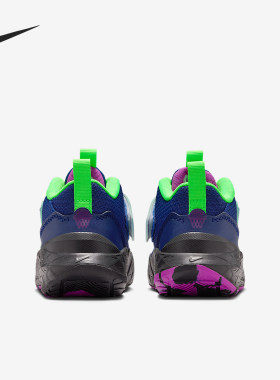 Nike耐克正品Team Hustle D 12中小童低帮运动篮球鞋HV2290-400