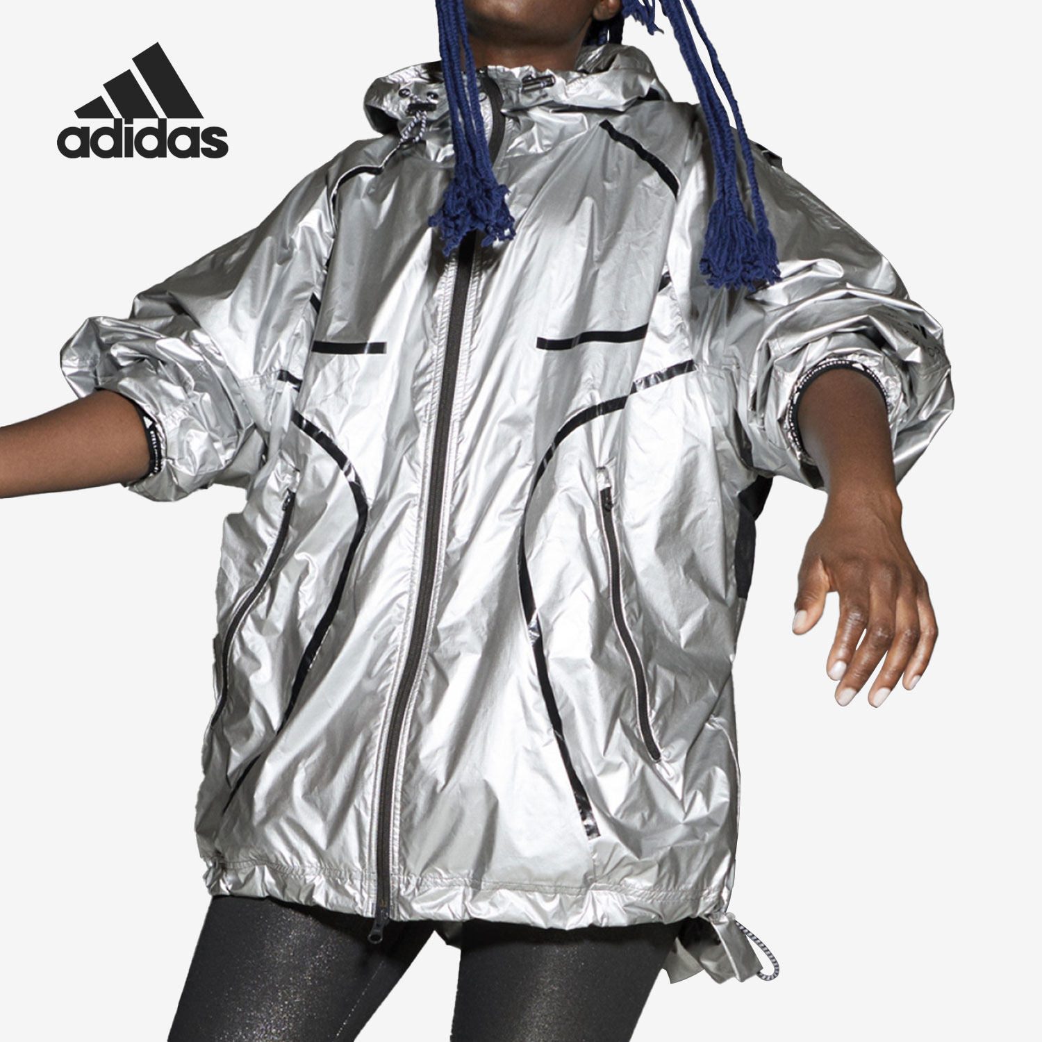 Adidas/阿迪达斯正品当季新款女子休闲时尚运动外套 GU1607,运动服/休闲服装,运动茄克/外套,淘宝优惠券,粉丝福利购,淘宝优惠卷