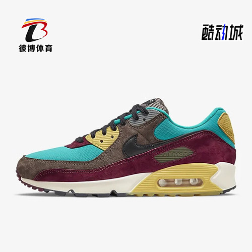 Nike/耐克正品Air Max 90男女拼接低帮运动跑步鞋DC6083-200