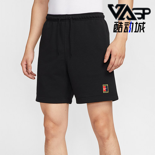 Nike/耐克正品夏季男士透气针织网球经典训练运动短裤HM6769-010