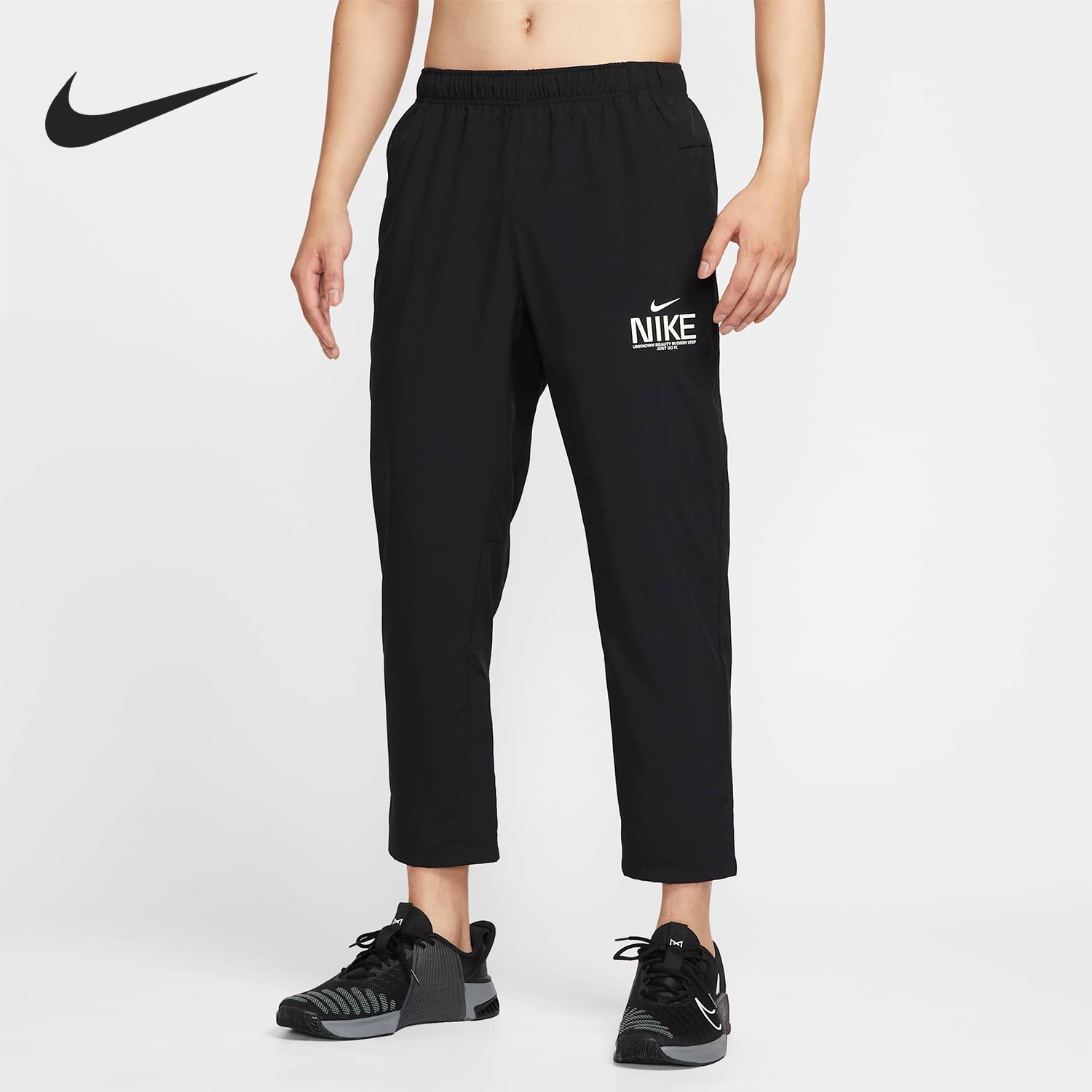 Nike/耐克正品2025秋季款男士梭织透气时尚长裤IM3375-010