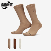 耐克正品 JORDAN男女同款 中筒运动袜三双装 Nike DX9632 909
